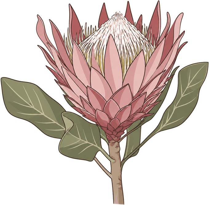 King protea, the national flower of South Africa
